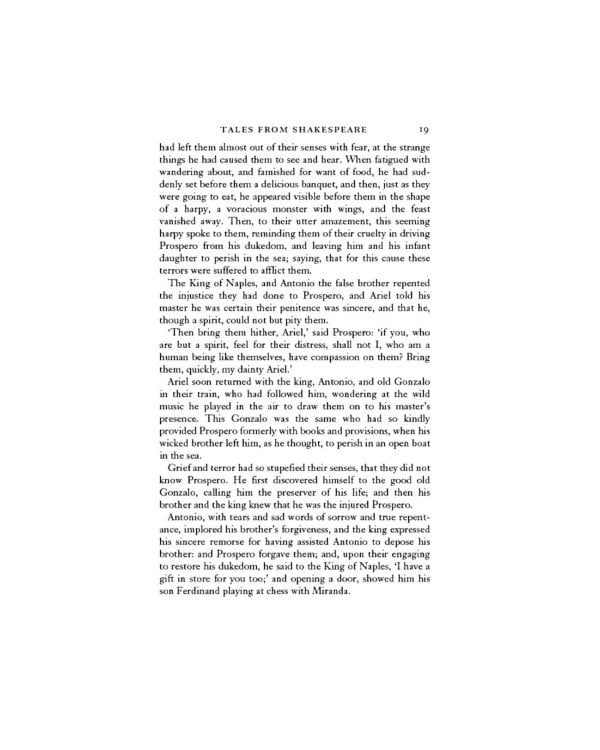 Tales from Shakespeare