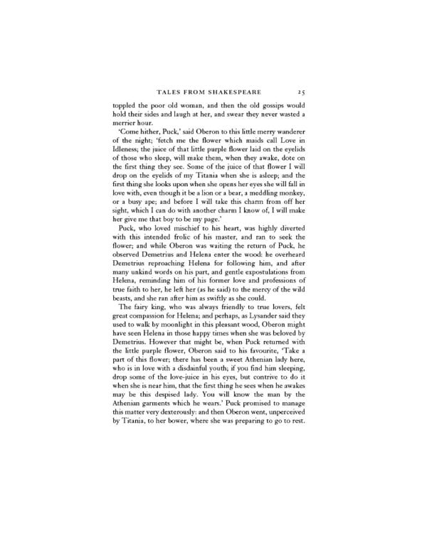 Tales from Shakespeare