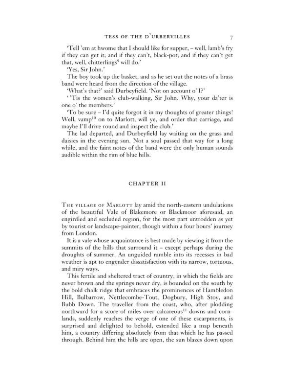 Tess of the d’Urbervilles