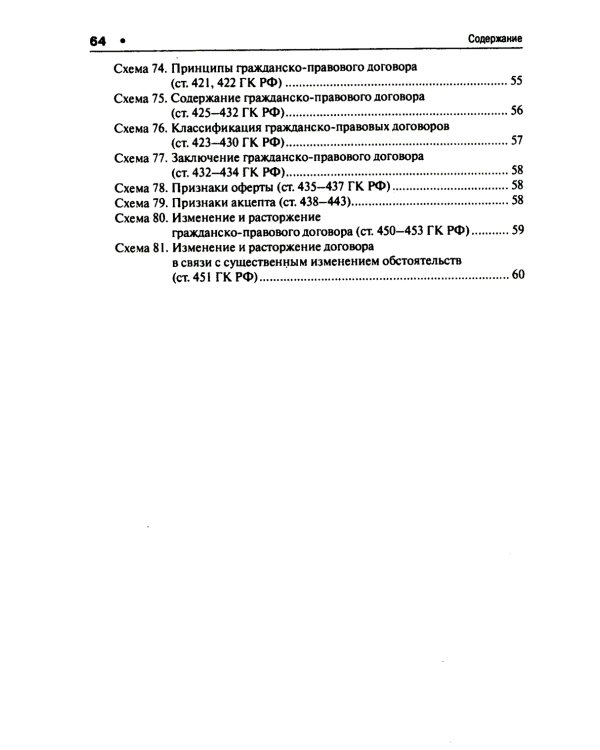 ГК РФ в схемах (часть первая): Учебное пособие