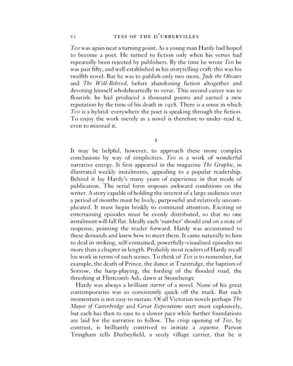 Tess of the d’Urbervilles