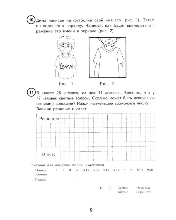 Математика. 4 кл. Всероссийская проверочная работа. 15 вариантов. Типовые задания
