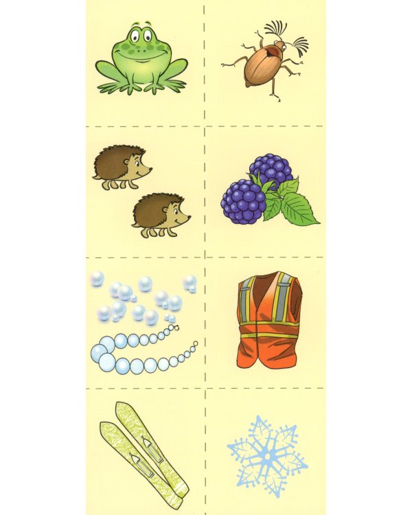 Набор речевых карточек с рисунками. Учебно-игровой комплект №5 (комплект из 4-х наборов карточек)