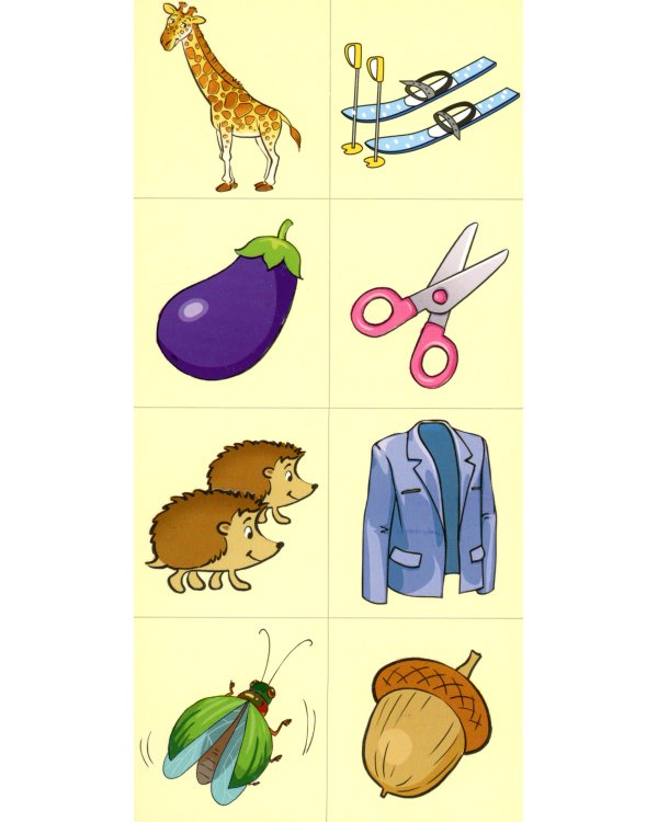 Набор речевых карточек с рисунками. Учебно-игровой комплект №5 (комплект из 4-х наборов карточек)