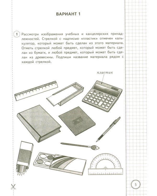 Окружающий мир. 4 кл. Всероссийская проверочная работа. 25 вариантов. Типовые задания