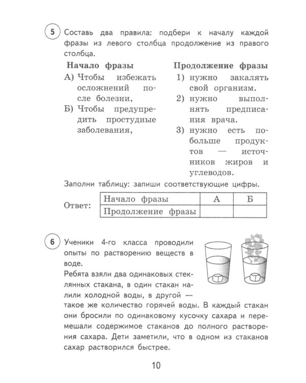 Окружающий мир. 4 кл. 15 вариантов. Типовые задания