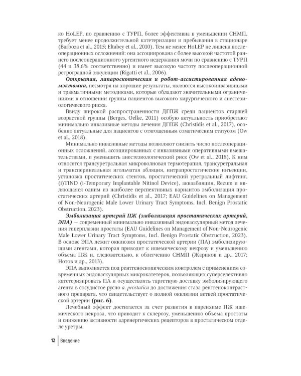 Эмболизация простатических артерий в лечении доброкачественной гиперплазии предстательной железы: руководство для врачей