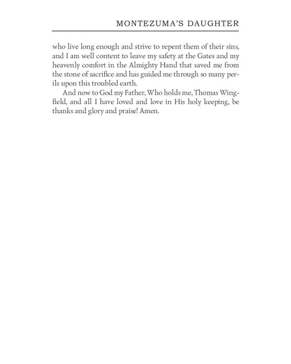 Montezuma’s Daughter