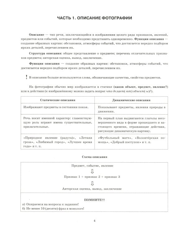 ОГЭ 2025. Экзаменационный тренажер. Русский язык. Итоговое собеседование для выпускников основной школы