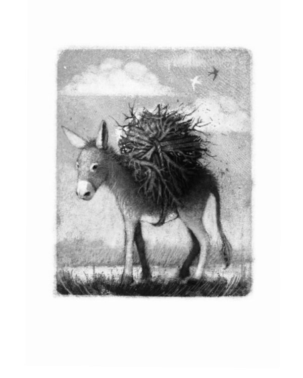 Маленький ослик Марии. Бегство в Египет