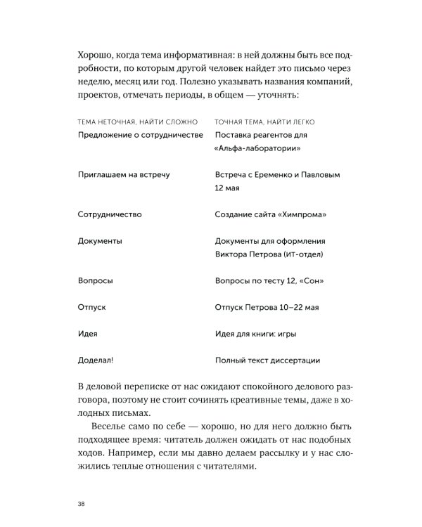 Новые правила деловой переписки