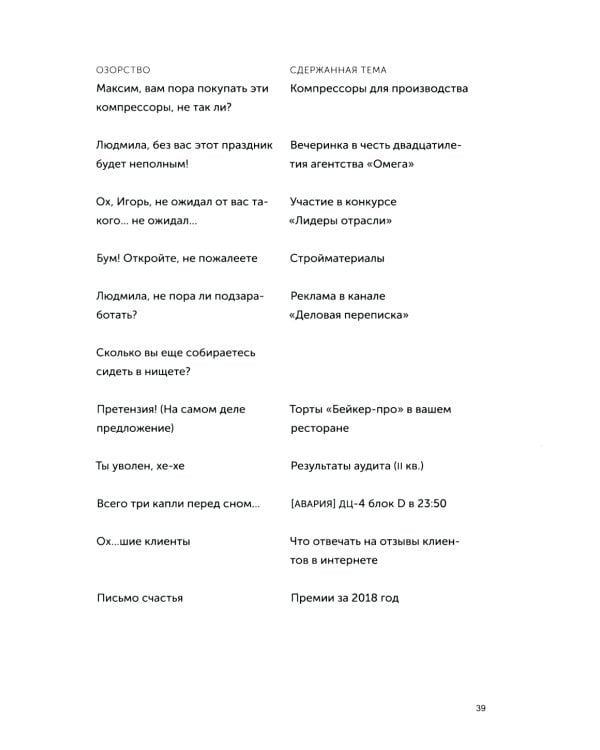 Новые правила деловой переписки