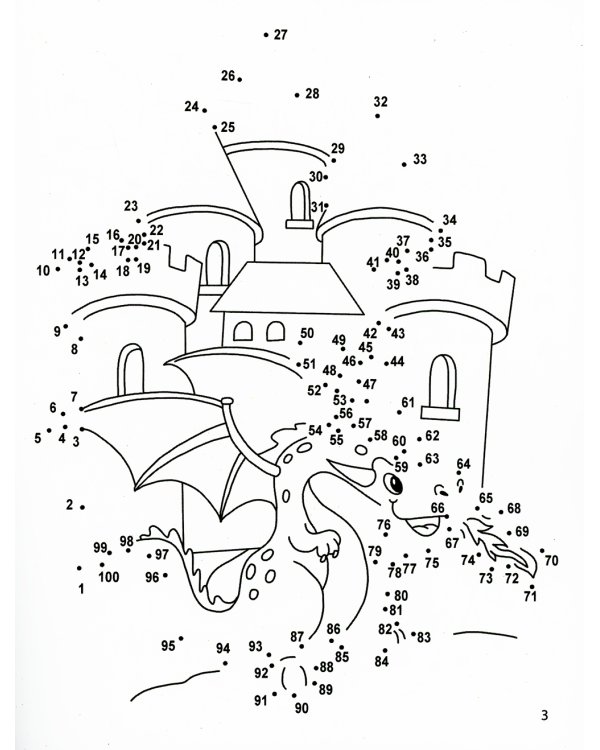 Учимся считать до 100: от точки к точке