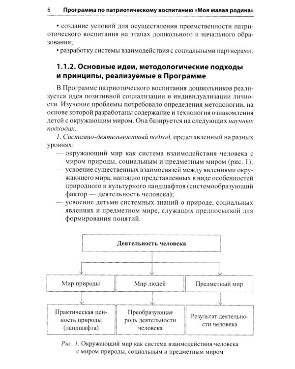 Программа по патриотическому воспитанию "Моя малая Родина" для дошкольников
