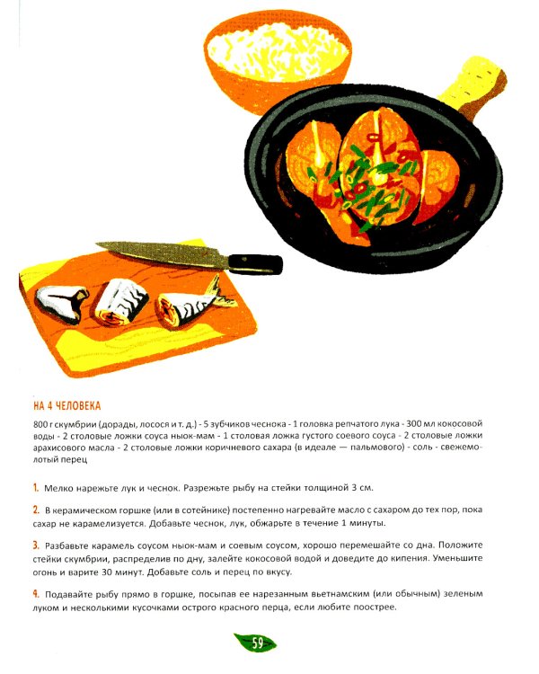 Вьетнамская кухня в иллюстрациях 