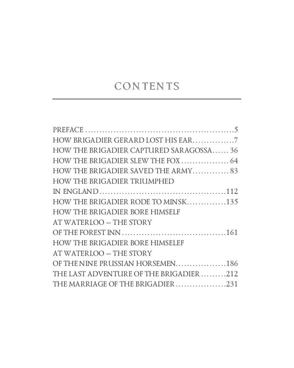 The Adventures of Gerard = Приключения бригадира Жерара: на англ.яз