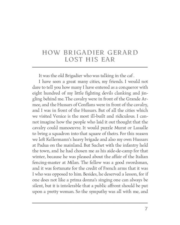 The Adventures of Gerard = Приключения бригадира Жерара: на англ.яз