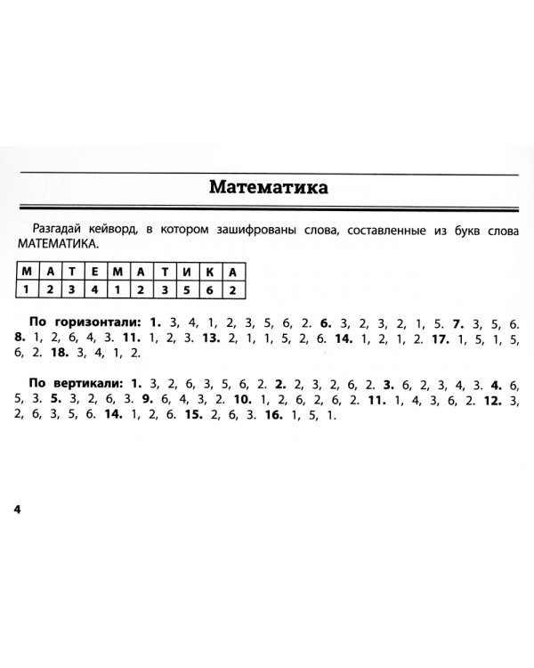Математика: умные кейворды для начальной школы