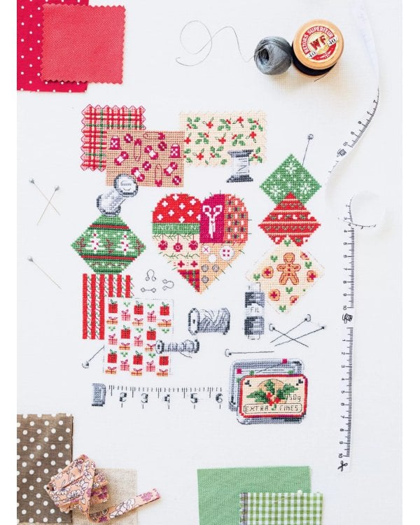 Французская вышивка крестом. Волшебная мастерская Вероник Ажинер (лиловая)