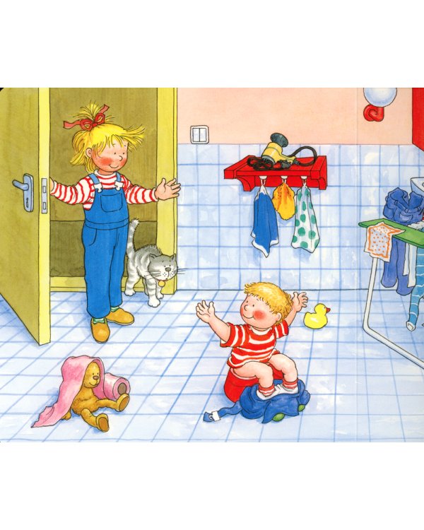 Якоб хочет на горшок