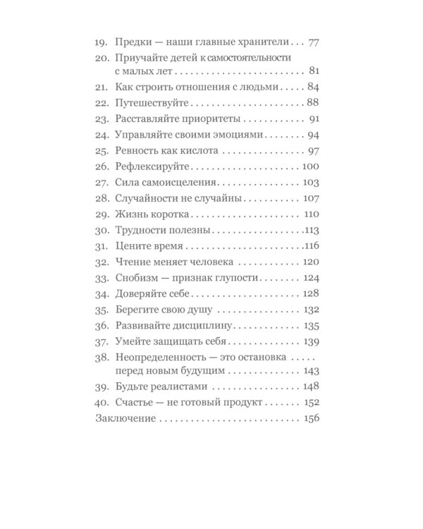40 выводов за 40 лет