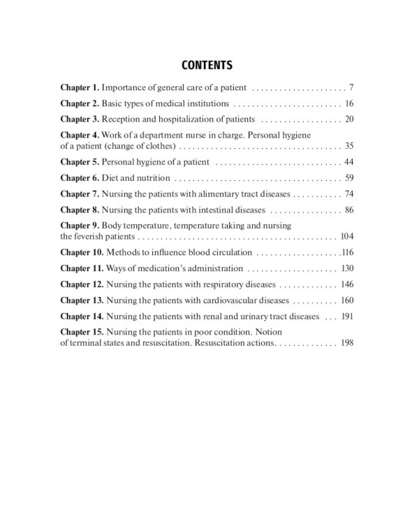 General Care of a Patient: tutorial