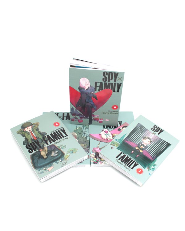 SPY x FAMILY: Семья шпиона. Т. 6-10: манга (комплект из 5-ти книг)