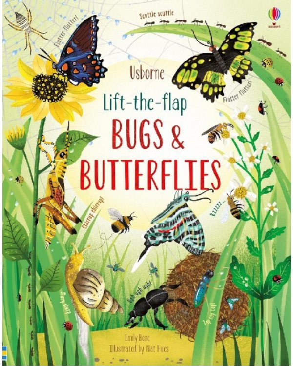 Lift-the-flap. Bugs and butterflies
