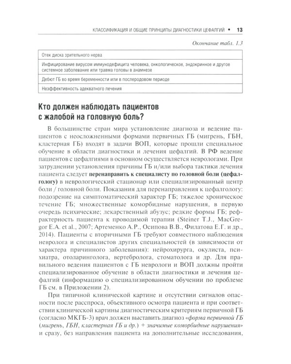 Первичные головные боли в практике невролога и терапевта. 2-е изд., перераб. и доп