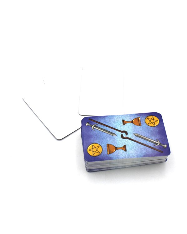 Мое уникальное Таро. (80 пустых  карт с пустой рубашкой. Арт: 52777.)