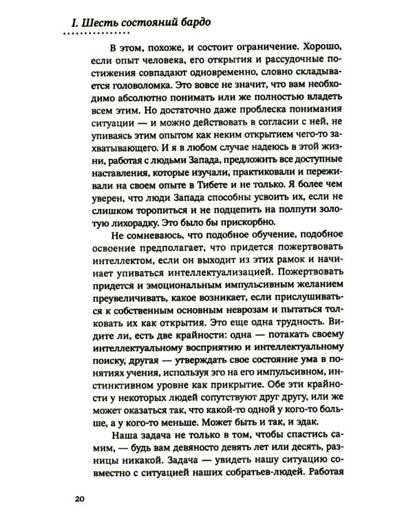 За пределами безумия. Опыт шести бардо