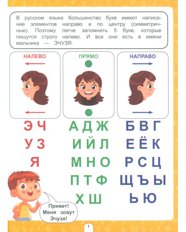 Нейропрописи для обучения грамоте