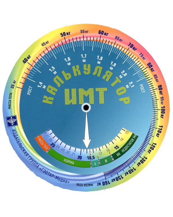 Калькулятор ИМТ (индекса массы тела)