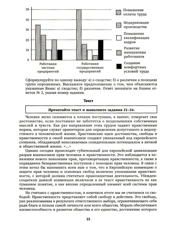 Обществознание: выполнение заданий ОГЭ с развернутым ответом