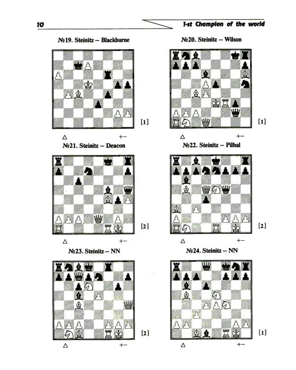 Шахматные комбинации. Чемпионы мира. Т.1