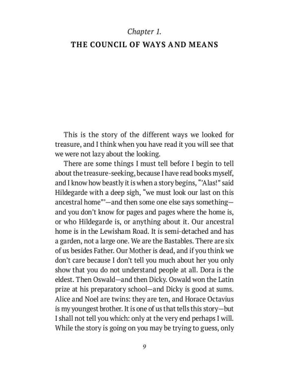 The Story of the Treasure Seekers.  Being the Adventures of the Bastable Children in Search of a Fortune: на англ.яз