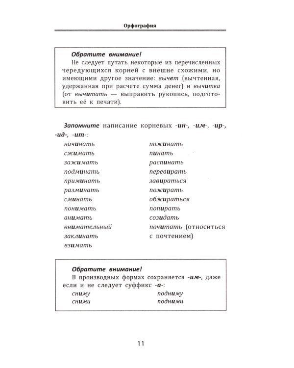 Все правила русского языка