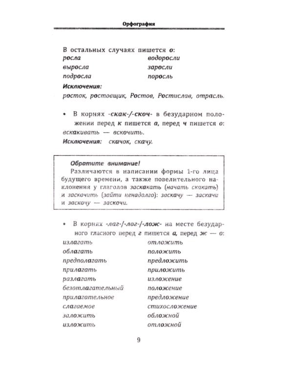 Все правила русского языка