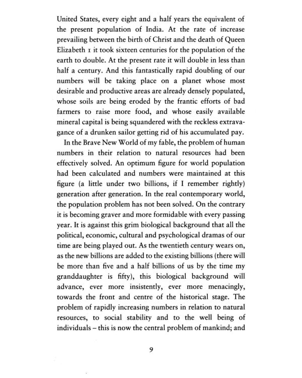 Brave New World Revisited