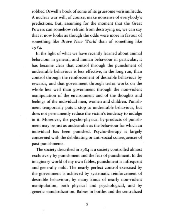 Brave New World Revisited