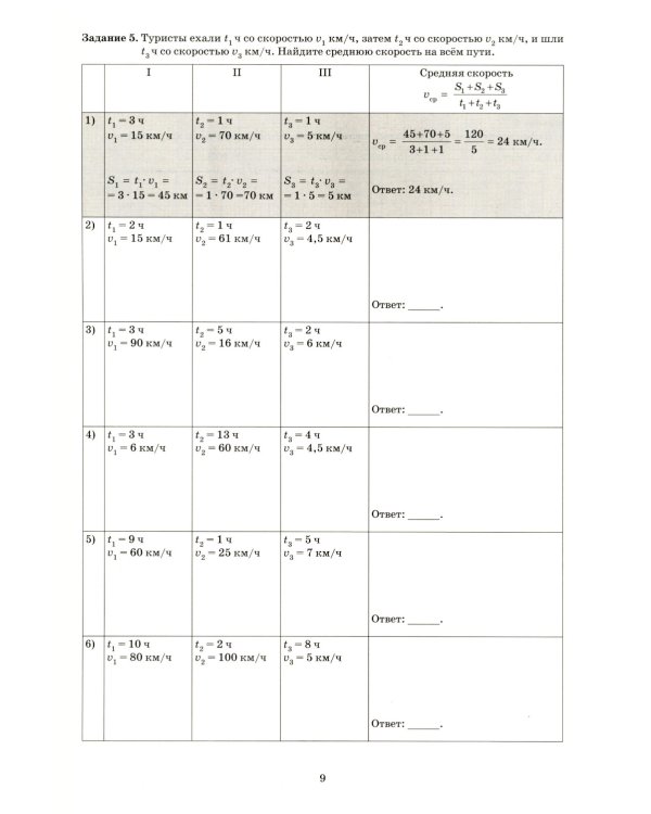 Математика 6 кл. Тетрадь-тренажер: Учебное пособие