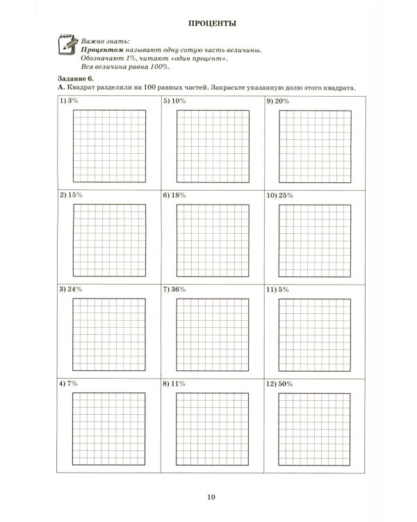 Математика 6 кл. Тетрадь-тренажер: Учебное пособие