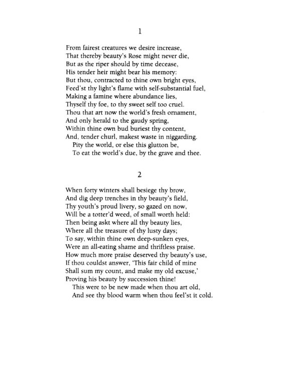 Poems and Sonnets (Shakespeare)