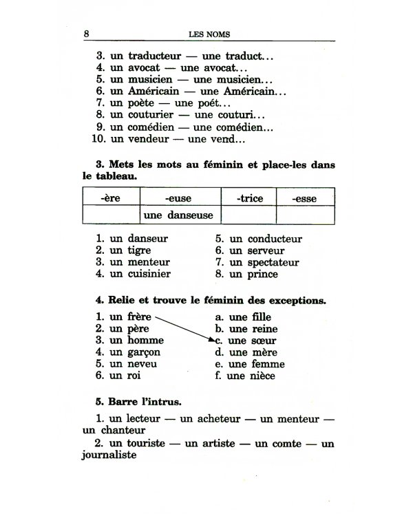 Сборник упражнений по грамматике французского языка для школьников. 6-9 кл. 2-е изд., перераб. и доп.