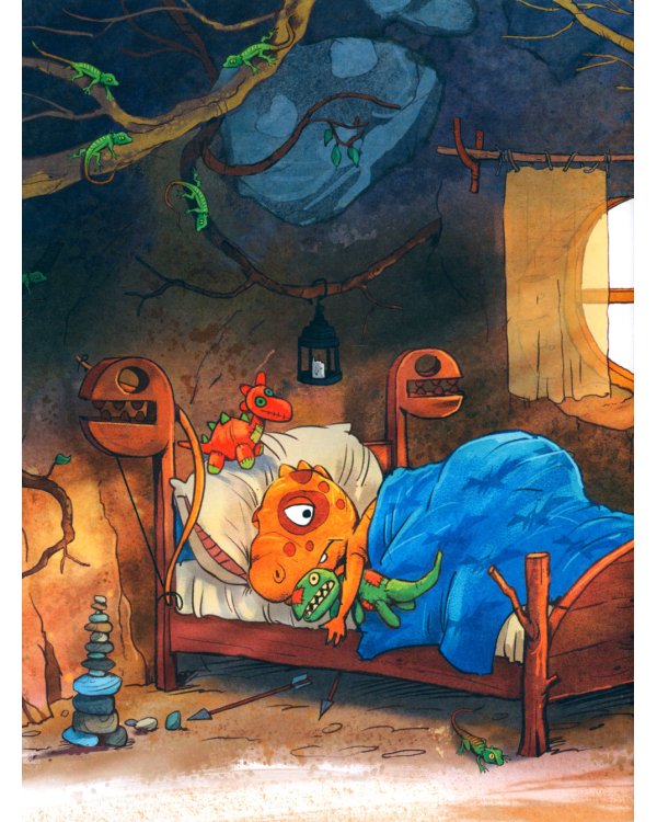 Друзья-динозаврики. Тайна: книжка-картинка