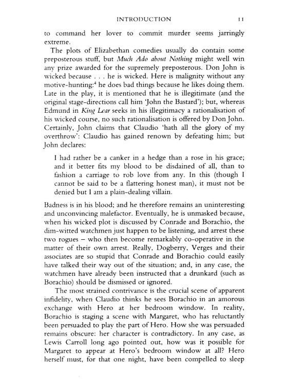 Much Ado About Nothing