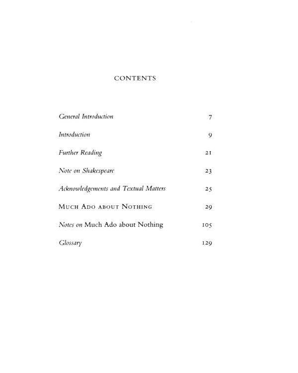 Much Ado About Nothing