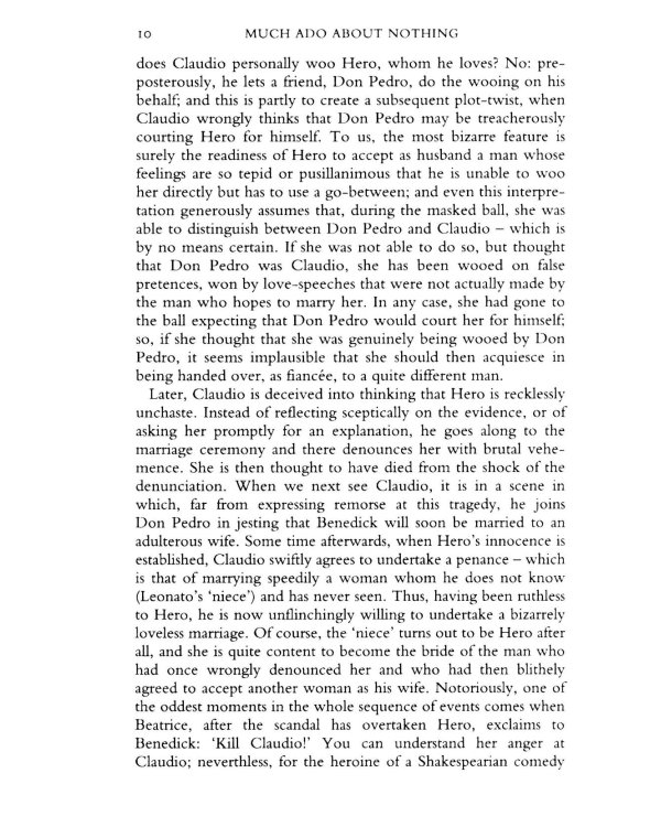 Much Ado About Nothing