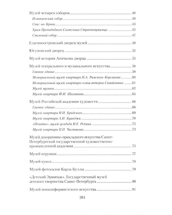 Музеи Петербурга: большие и маленькие. 170 мест, которые стоит посетить