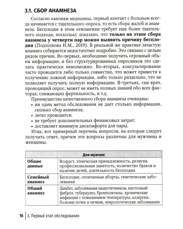 Бесплодие в паре. Диагностика и лечение